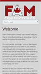 Mobile Screenshot of famconstruction.com